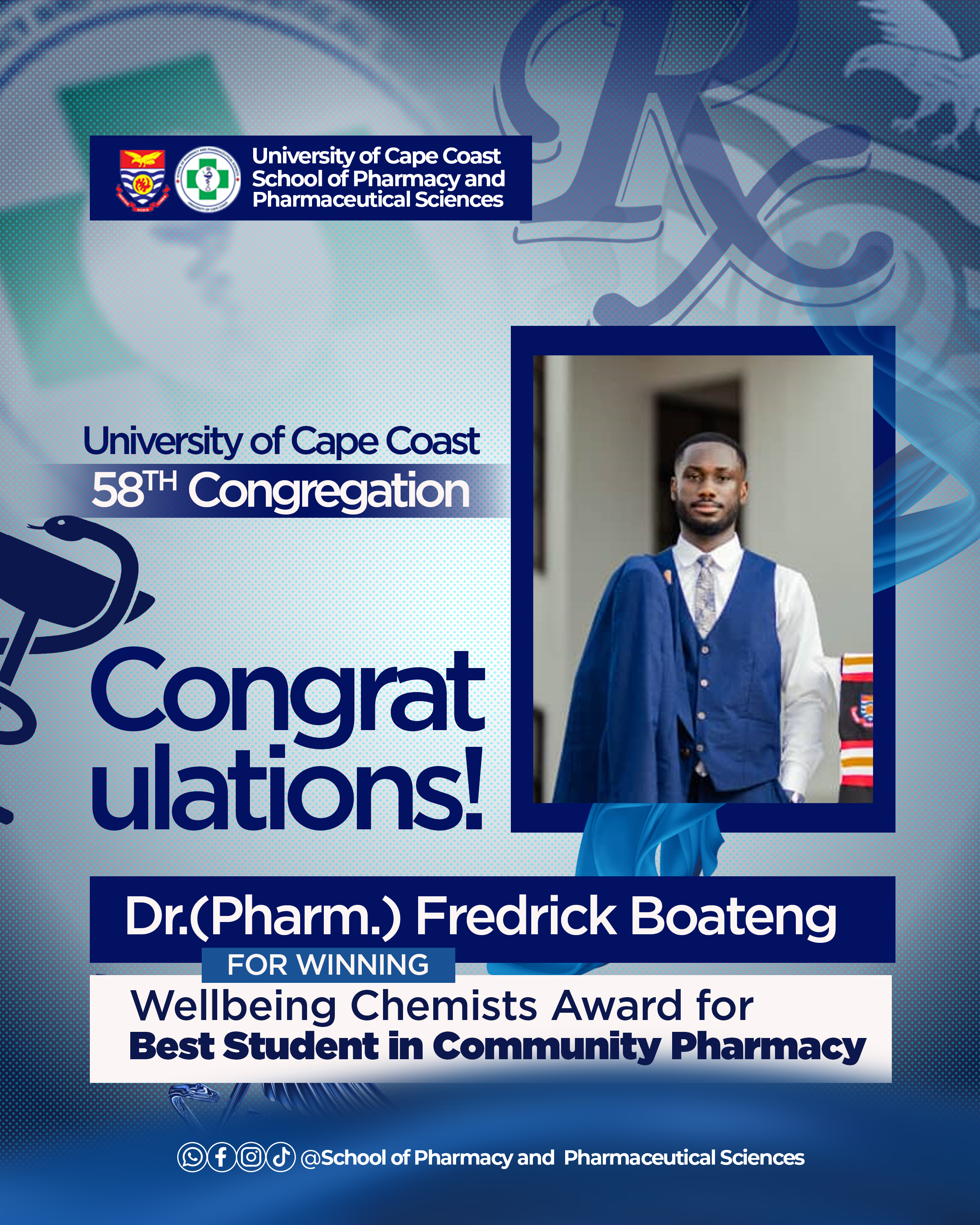 Dr (Pharm) Fredick Boateng