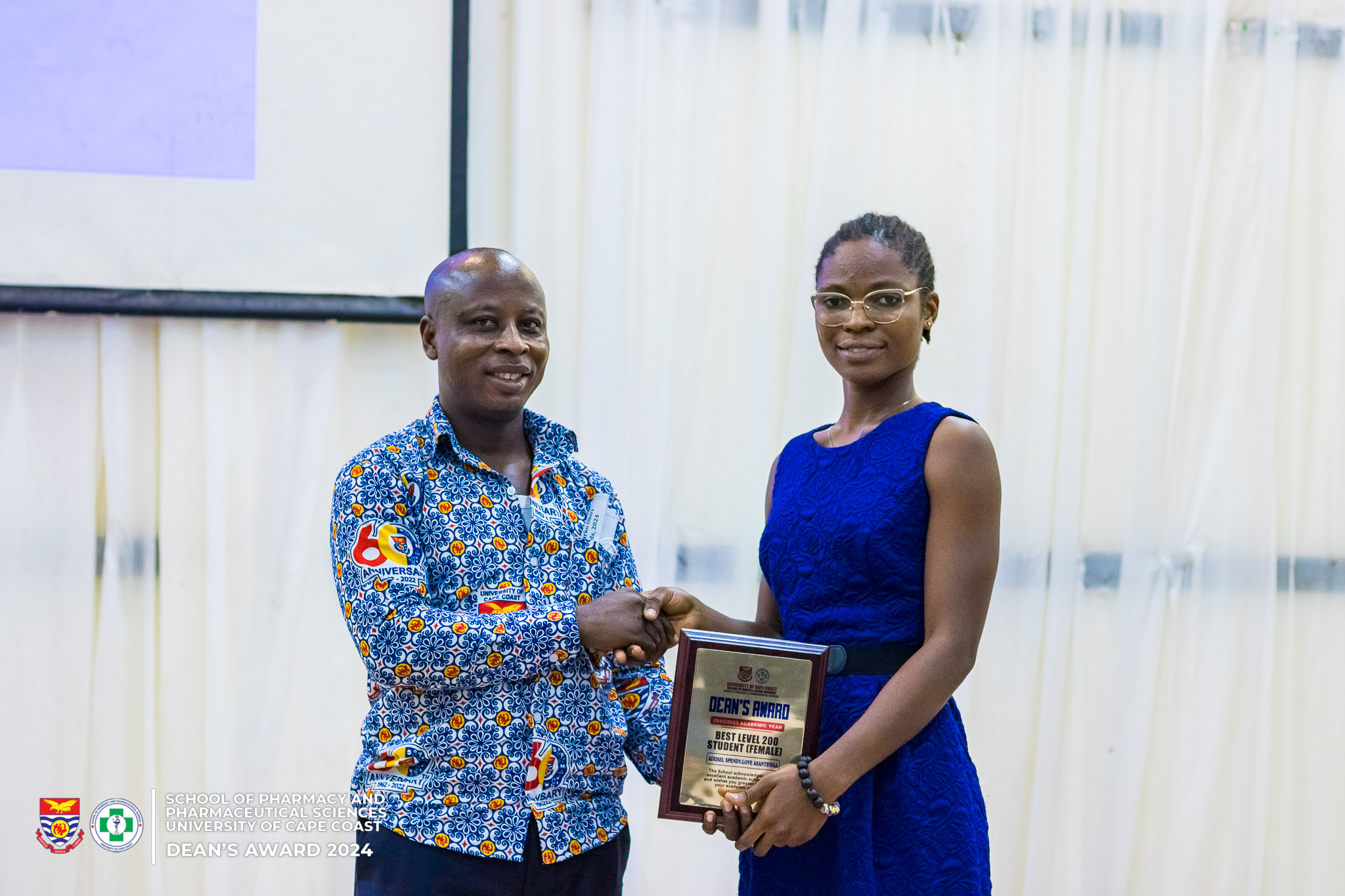 Adusei Spendy-love Asantewaa (Best female PharmD UCC 2nd year student)