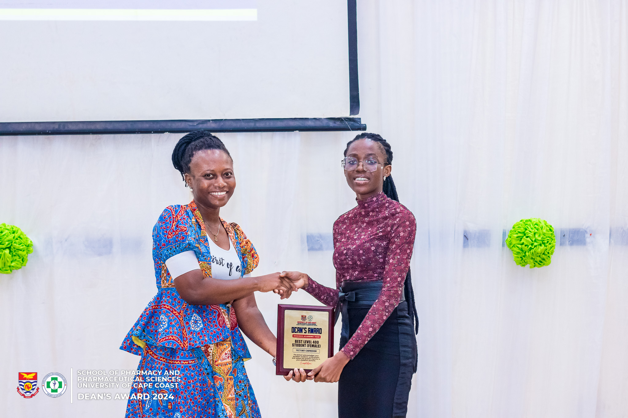 Chinedum Victory (Best female PharmD UCC 4th year student)