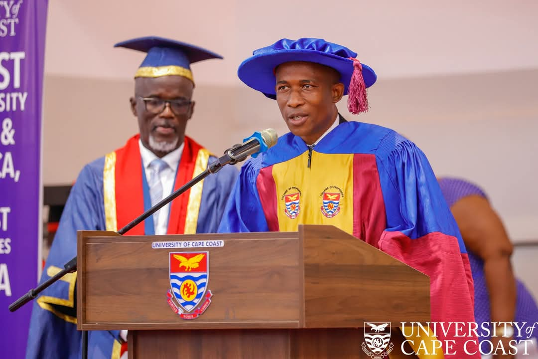 The Provost of the College in attedance. Professor Martins Ekor