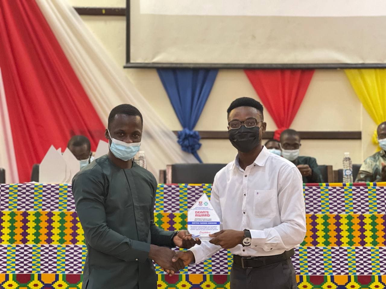 Level 200 Best Student (Mr Justice Karikari) by Dr Isaac Tabiri Henneh