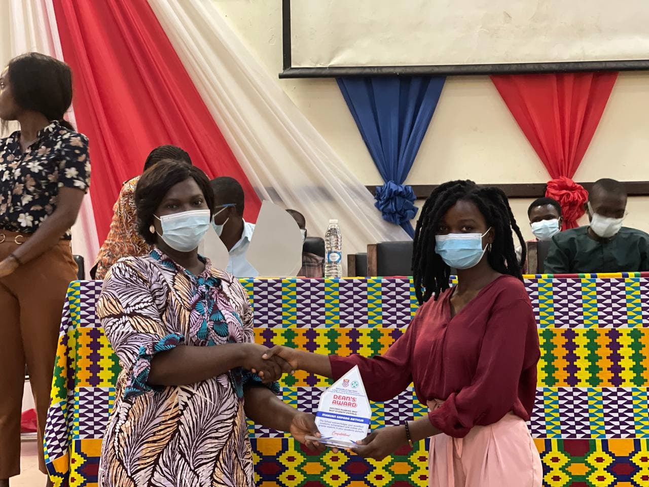 Level 300 Best Female Student (Ms Marian Sapara Arthur) by Dr Esther Oppong