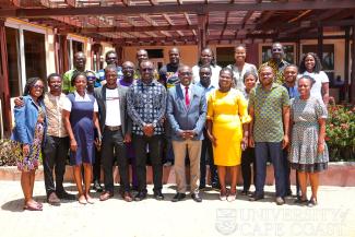 A three-day retreat for staff of the School of Pharmacy and Pharmaceutical Sciences has ended at the Nyansapon Eco Resort at Moree in the Abura/Asebu/ Kwamankese District of Central Region